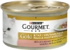 Gourmet Gold Lax & Kyckling Bitar i Sås Kattmat
