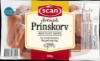 Prinskorv med tunt skinn